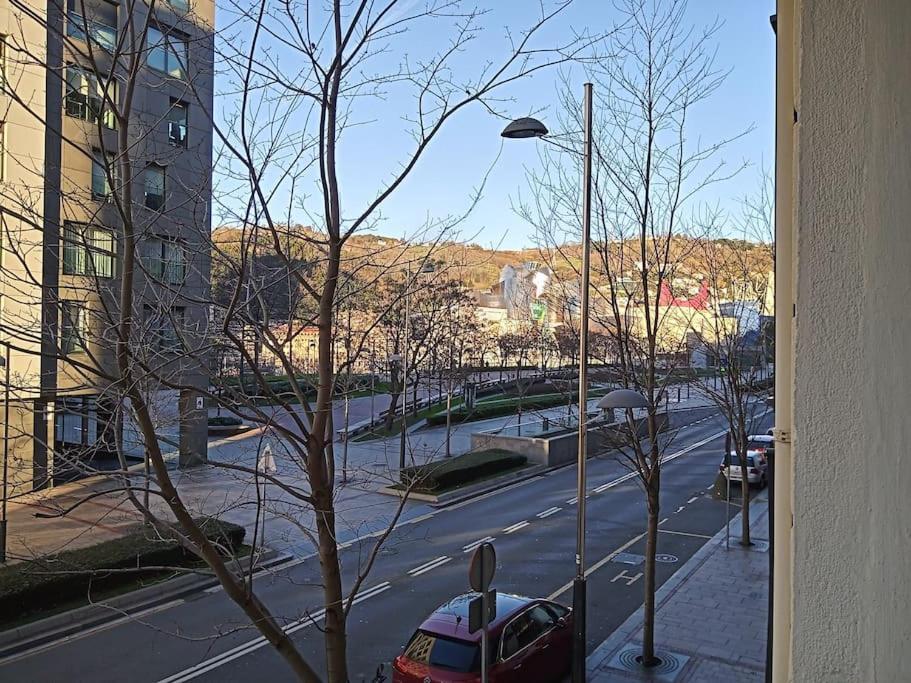 Apartamento Guggenheim Centrico Y Confortable Bilbao Bagian luar foto